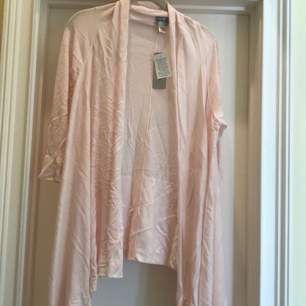 Pink cardigan
